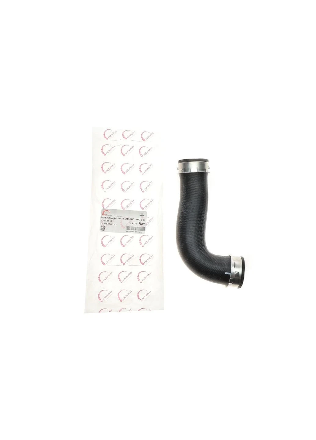 Патрубок интеркулера (впуск) (L) VW Caddy III 1.9/2.0 TDI 04 166035 UA63 NRF (388992623)