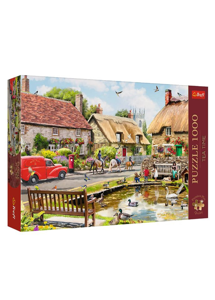 Пазлы Premium Plus Quality. Время чаепития. Лето в городе (1000 элм.) 10808 ( ) Trefl (328945698)