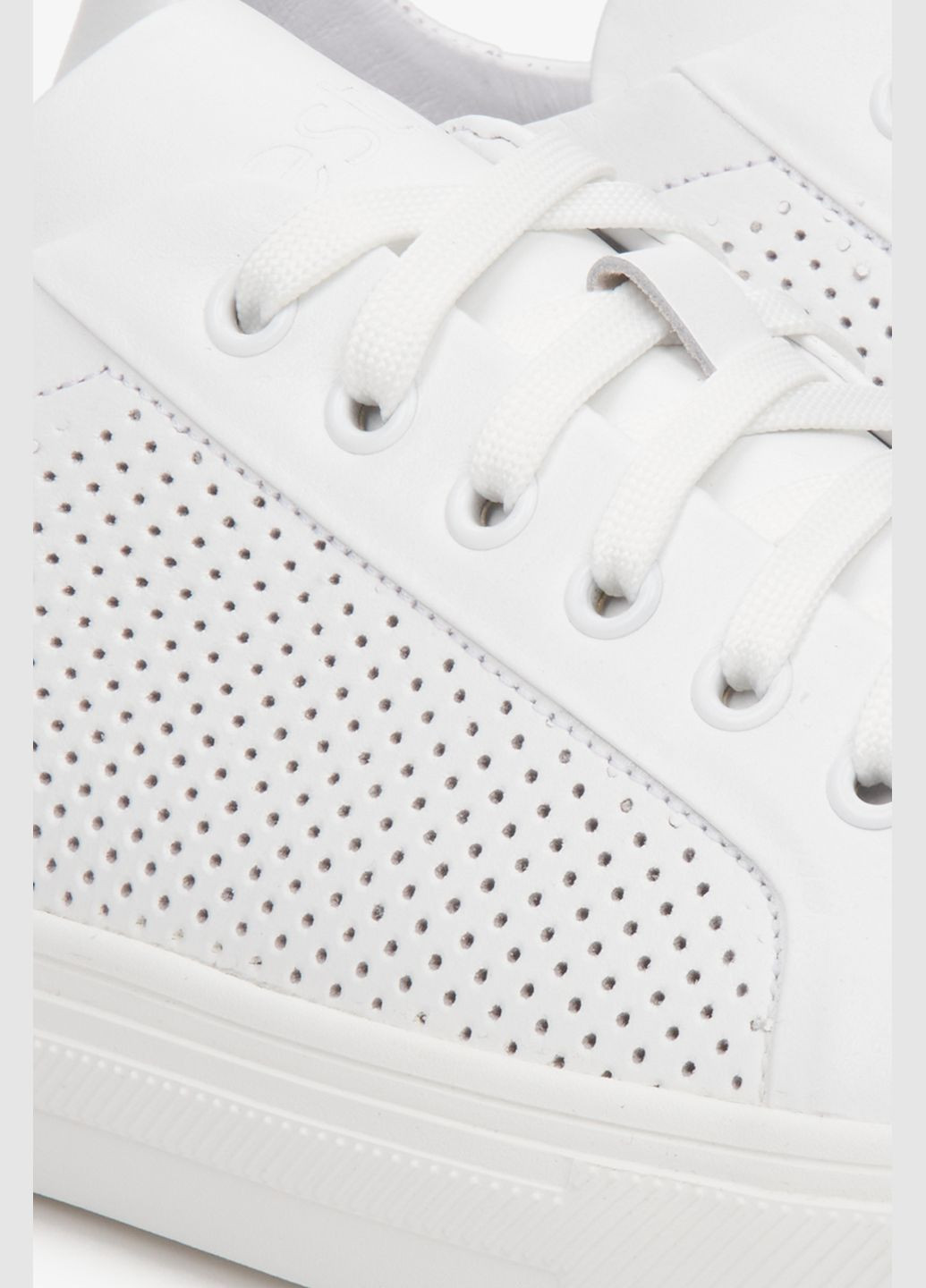 Білі кеди, колір білий Estro