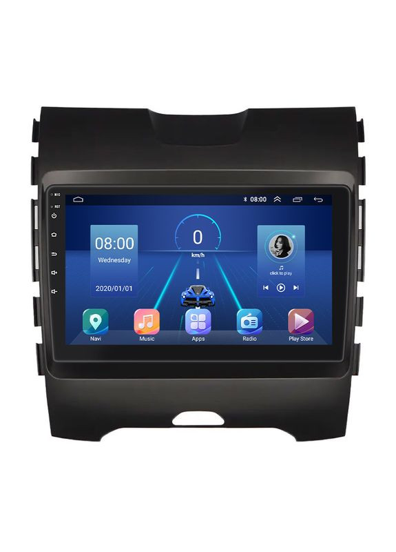 Штатна магнітола для Ford Edge II Рестайлінг 2018-н.в. екран 9" 2/32Gb 4G Wi-Fi GPS Top 4 шт. Lesko (336203890)