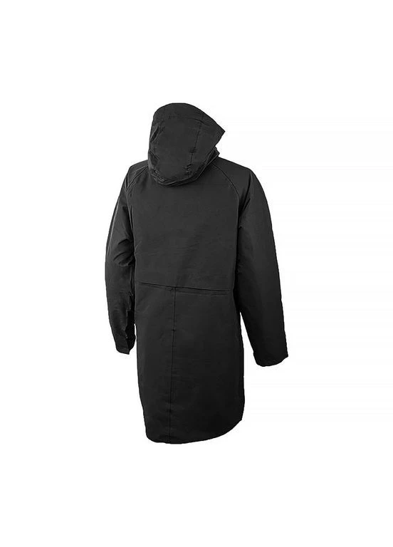 Черная демисезонная плащ w mono material ins rain coat Helly Hansen