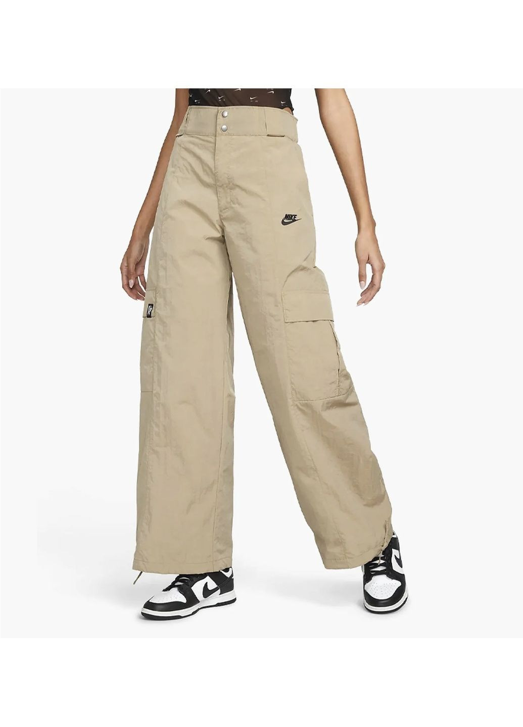 Штани жіночі Wvn Os Pant Hr Sw Beige Nike (364837845)