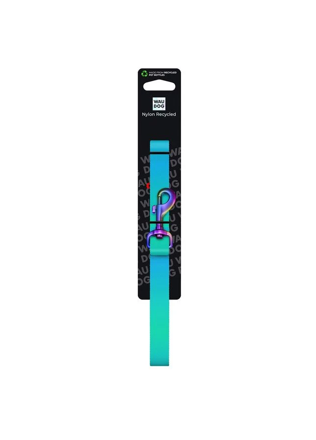 Поводок для собак из нейлона WAUDOG Nylon Recycled, градиент, Ш 25 мм, Дл 122 см Collar (382346828)