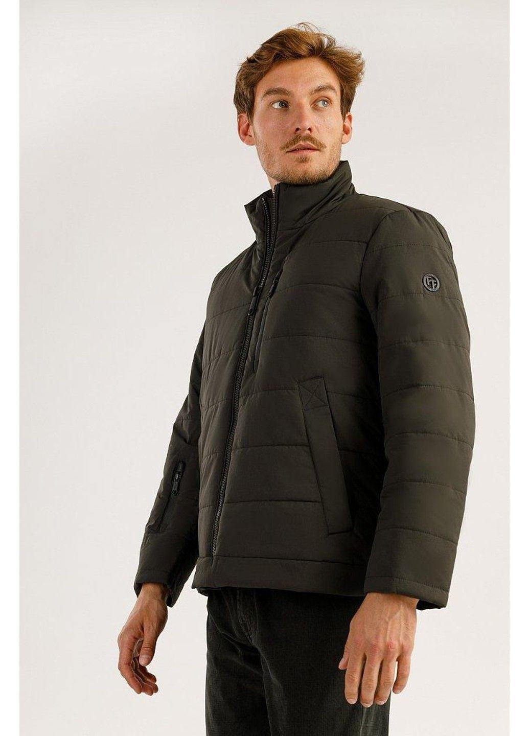 Зелена демісезонна куртка a19-42014-202 Finn Flare