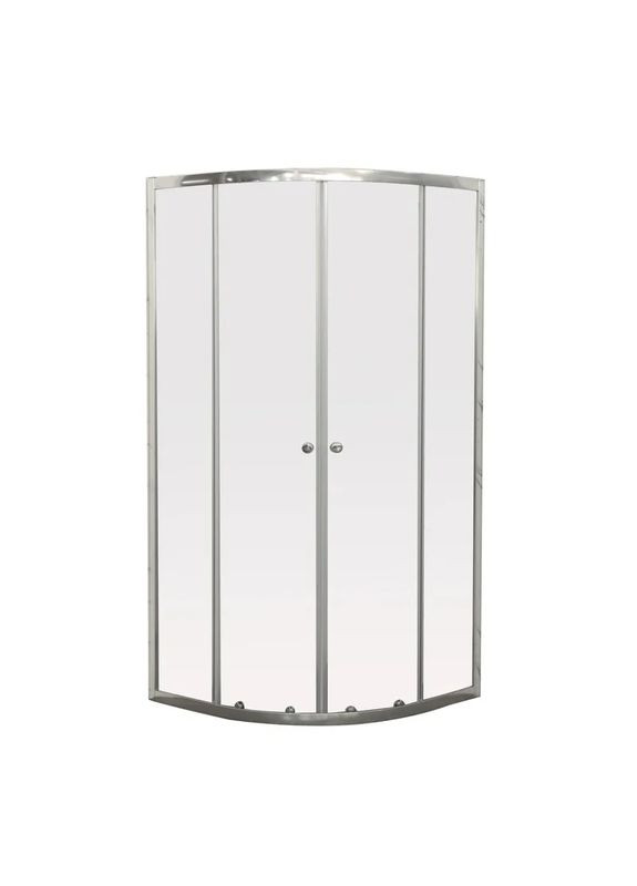 Душова кабіна без піддону DIVERSE SC01-90x90x195-TR Chrome прозоре скло 5мм (MI6859) Mixxus (393574742)