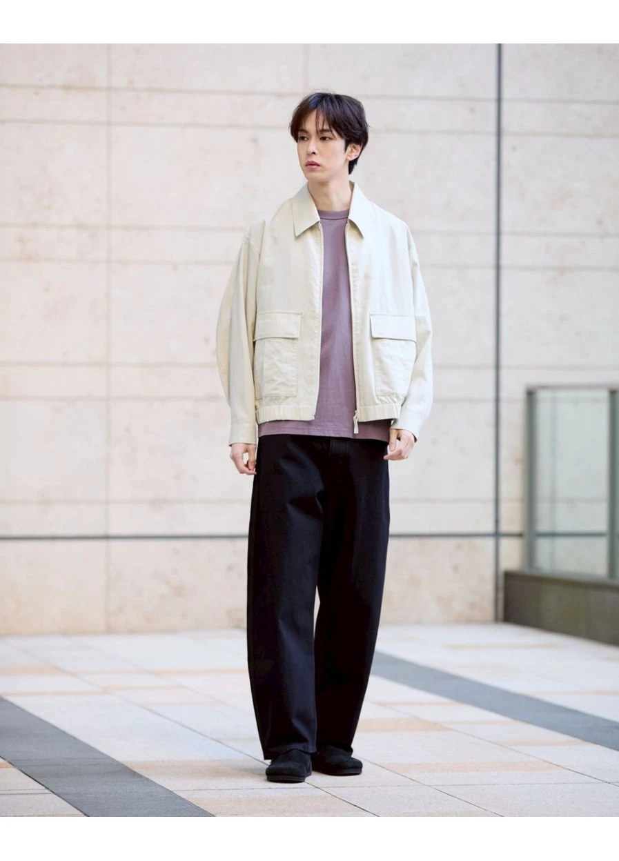 Серая демисезонная ветровка Uniqlo