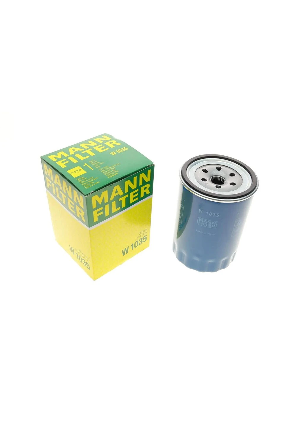 Фильтр масляный Kia K2700/Pregio 2.7D 99 FILTER W 1035 (opt-om) Mann Filter (360493467)