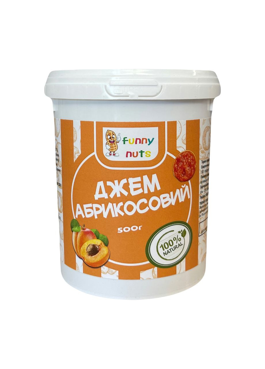 Джем абрикосовий 500 г (1899428268) Funny Nuts (314695982)