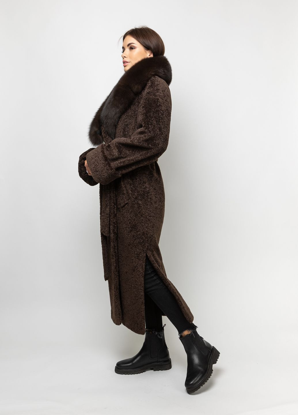 Ката шоколад+мех O`zona milano (340403614)