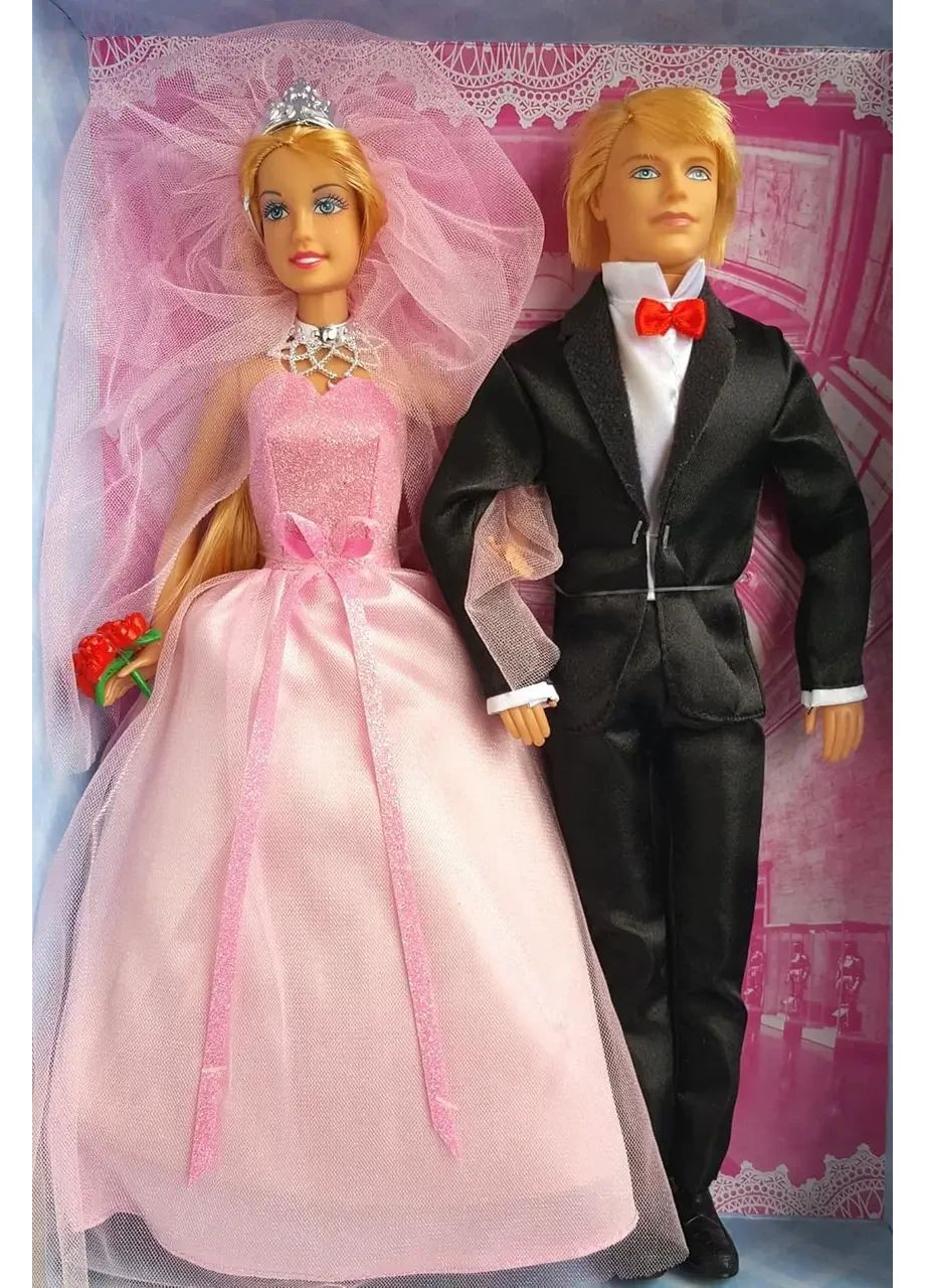 Набір шарнірних ляльок, ігровий набір Жіночих і Наречена з аксесуарами Defa (371646603)