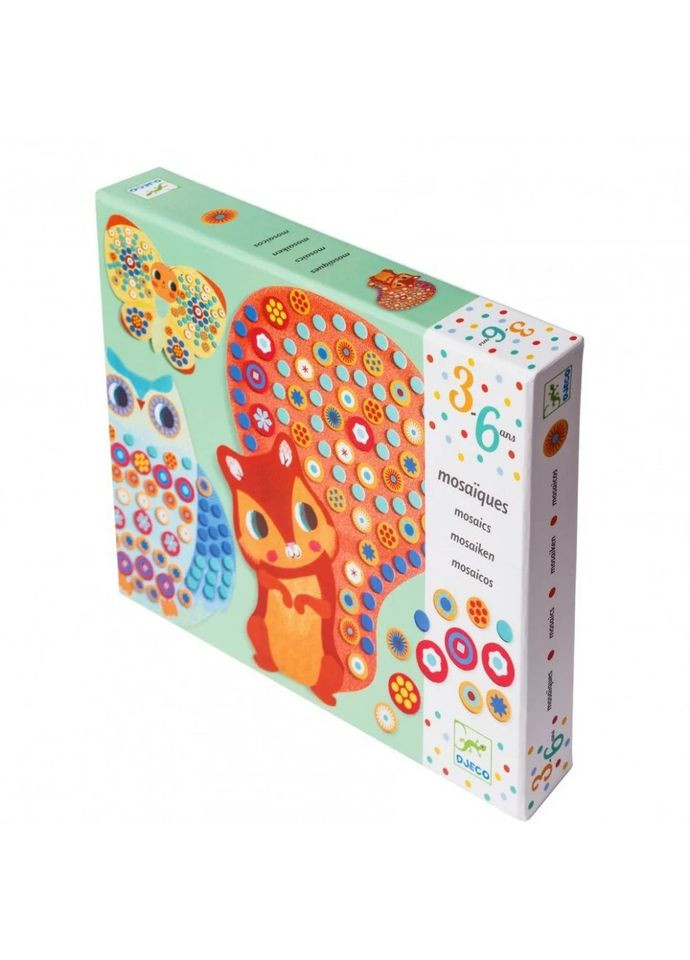 Набор для творчества Алмазная мозаика "Белочка" DJ08897 Djeco (372004646)