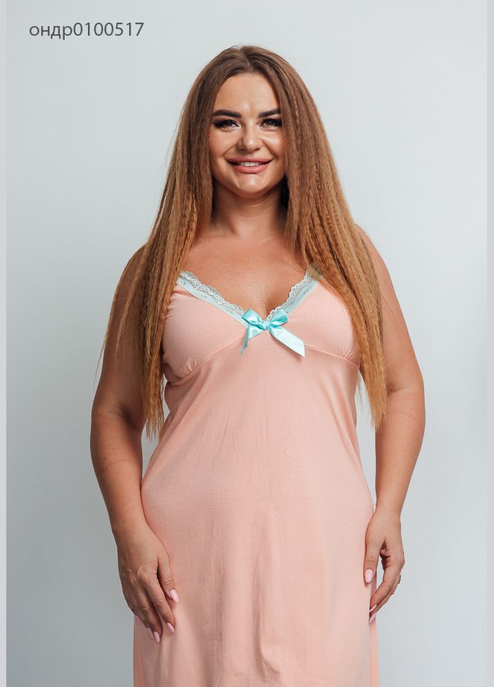 Прозорий жіночий легкий комплет: нічна сорочка та халат Isik