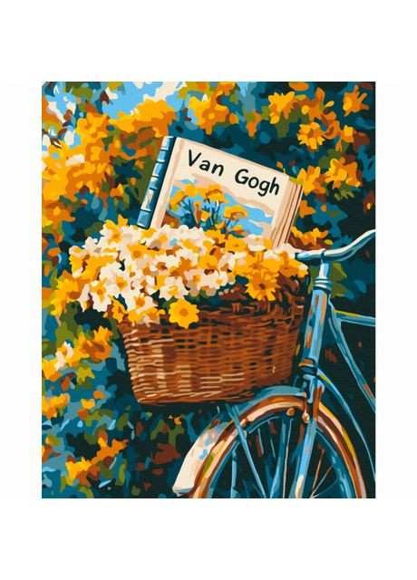 Картина по номерам Велосипед Ван Гога 40х50 см (BS54319) Brushme (370258689)