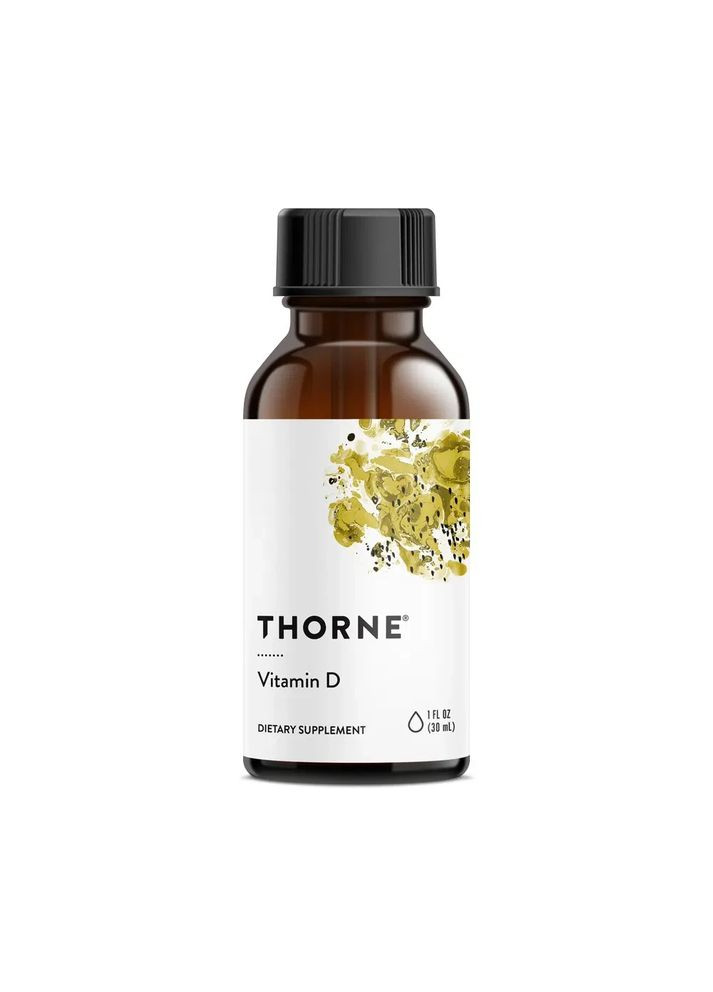 Вітамін Д3 (Vitamin D3) 1000 МО 30 мл краплі Thorne Research (361117926)