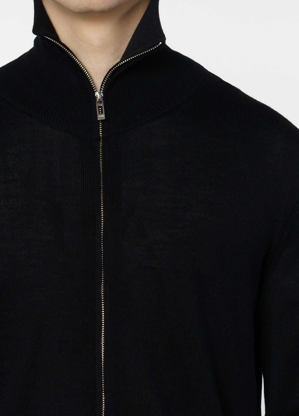 Кофта на молнии мужская черная Arber zipper-cardigan n-avt-93 (280227443)