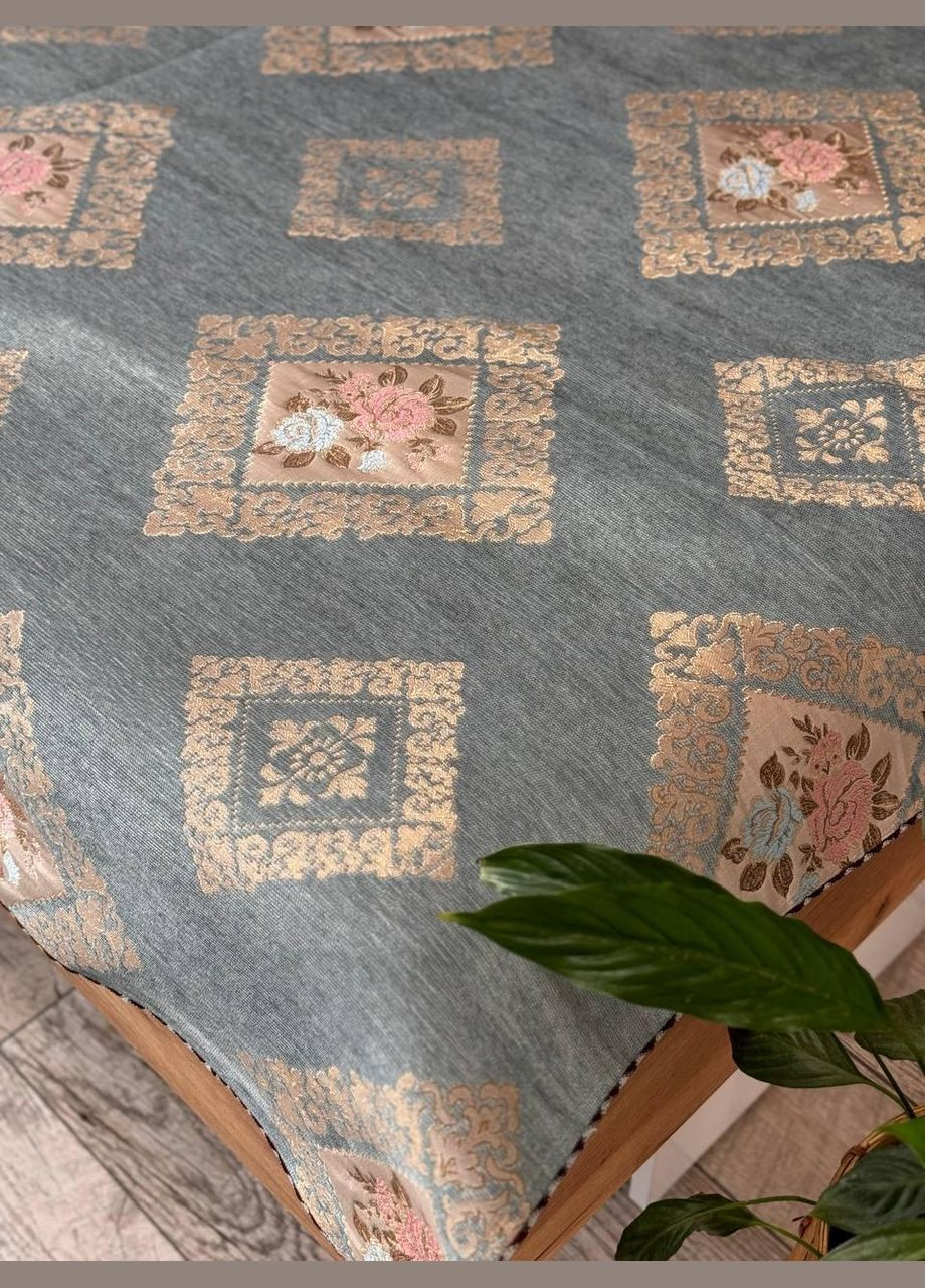 Покрывало гобелен велюровое дивандек 180х200 см (П4К180-divandek-005) No Brand (308754813)