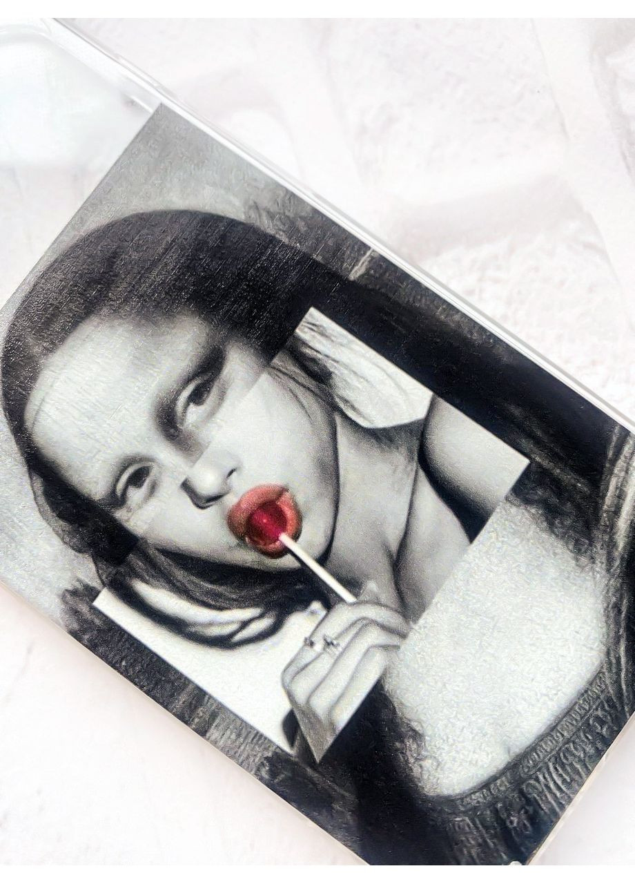 Чохол з потовщеними кутами на Samsung Galaxy А50 (2019) А505:: Сучасна Мона Ліза (принт 351) Creative (360665574)