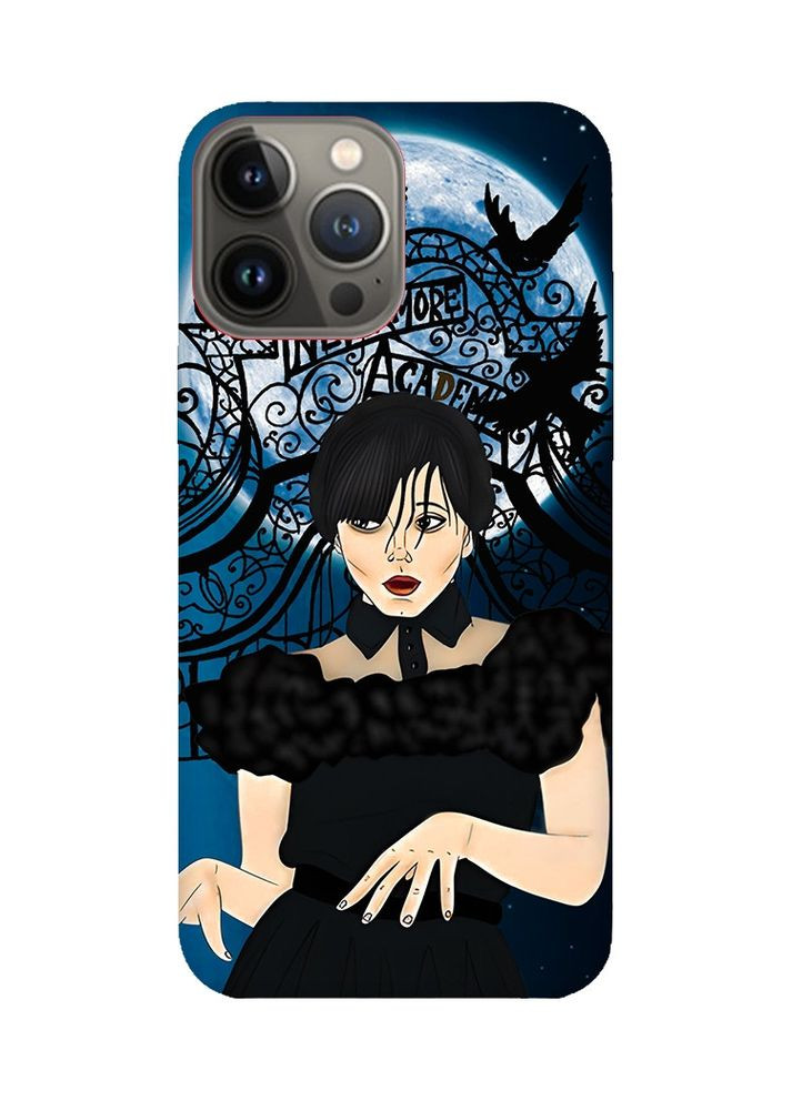 Матовый чехол с красными боками на iPhone 13 Pro:: Танец. Уэнсдей (принт 212) Creative (359489603)