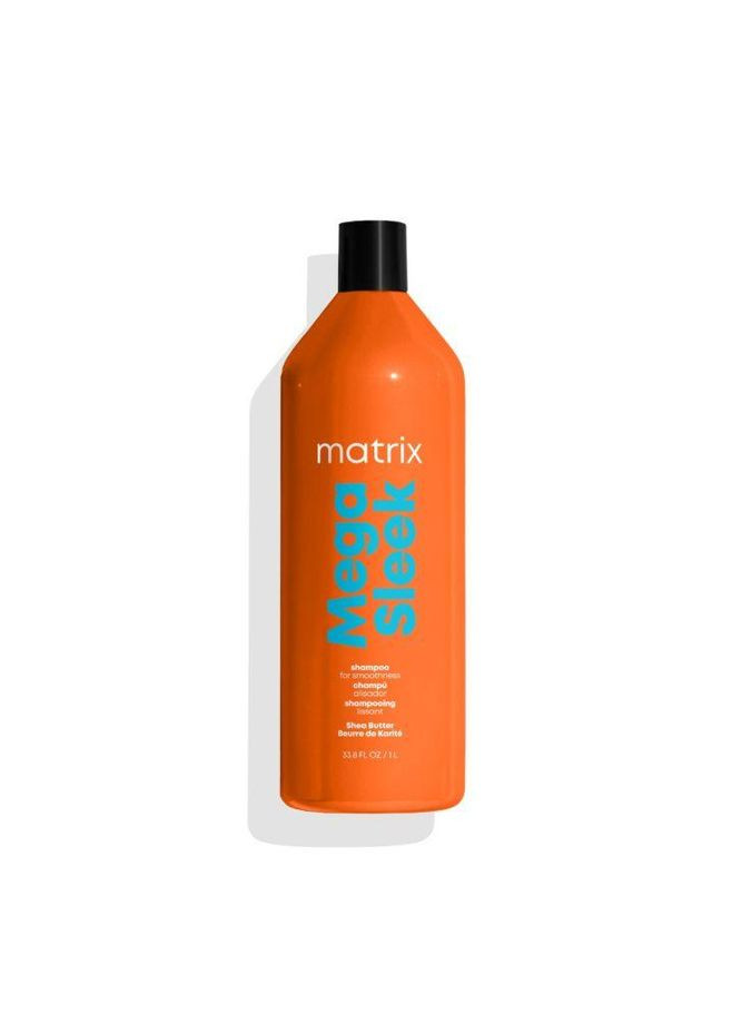Шампунь для гладкості волосся Total Results Mega Sleek Shampoo з олією Ши, 1000 мл Matrix (339051835)