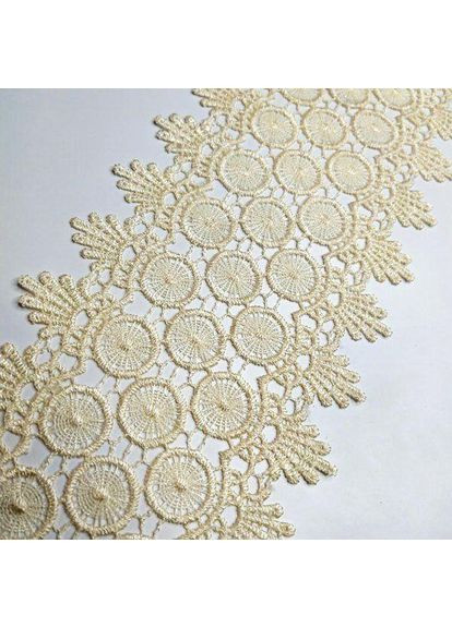 (1 метр) Сеть макраме 11 см цвет - молочный (32М-Y11579A-2) Plus-plus (352751238)