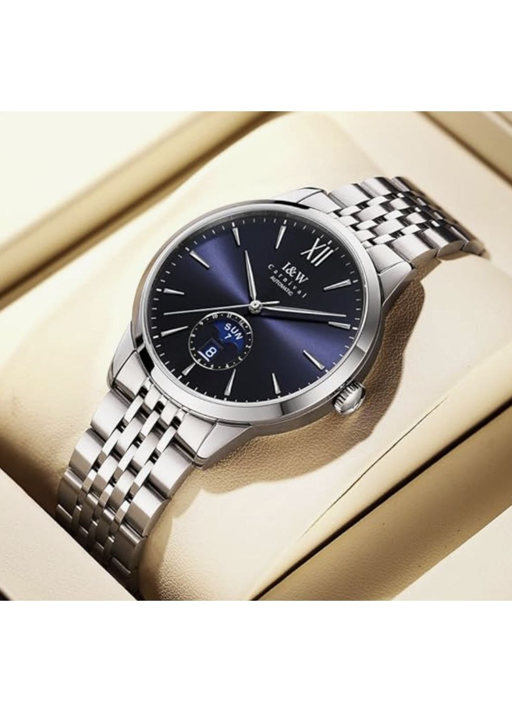 Наручний годинник чоловічий New York Сріблястий (3577) Carnival (362975752)