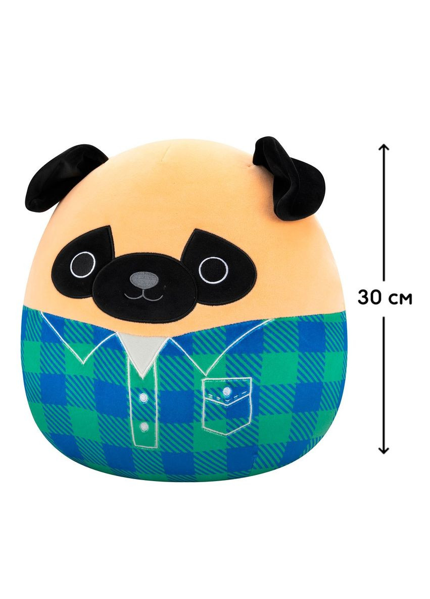 М'яка іграшка Мопс Принц (30 cm) Squishmallows (344449112)