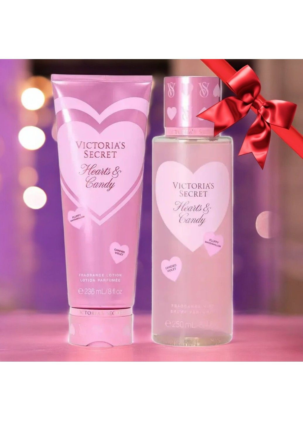 Набор Hearts & Candy Fragrance Mist + Lotion Victoria's Secret (328267619)