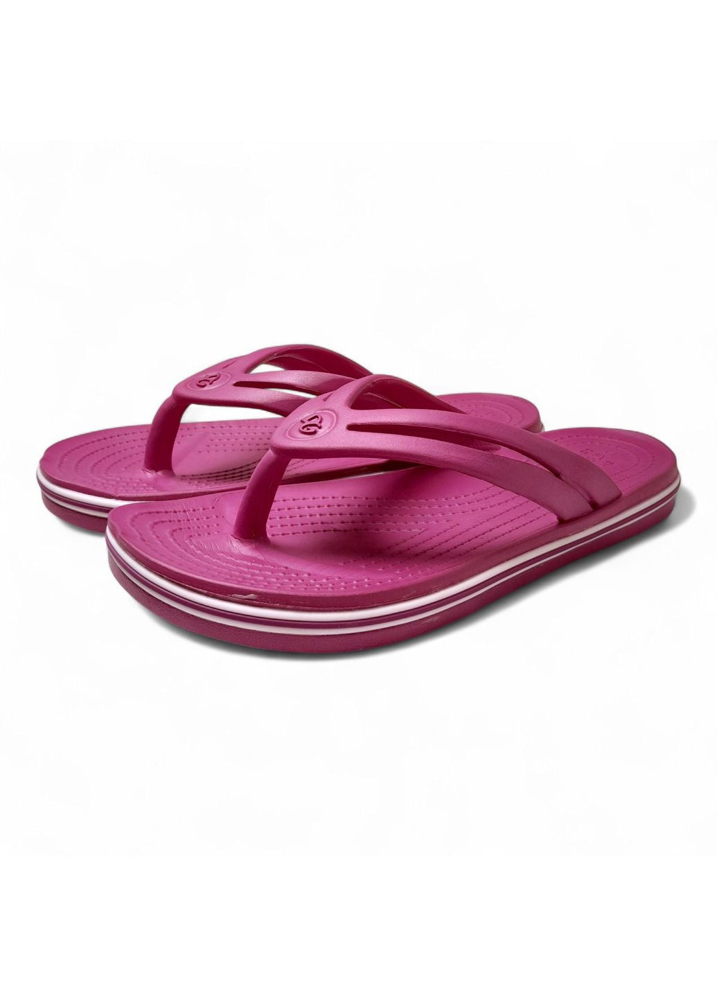 Темно-розовые спортивные женские вьетнамки темно-розового размера (26,5 см) Dago