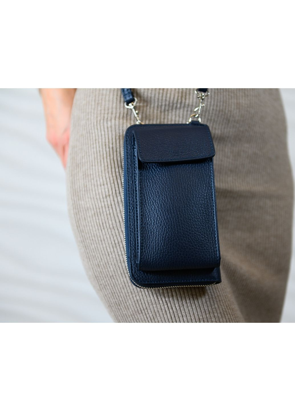 Женская кожаная сумка-кошелек через плечо LeathART (282585266)
