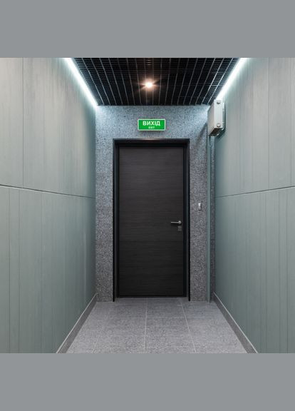 LED світильник аварійний ВИХІД односторонній TITANUM 230V (TL-EM101-S) Videx (305758268)