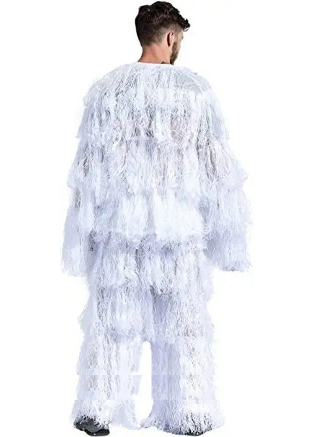 Легкий маскировочный костюм Зима (Белый) No Brand (332635305)