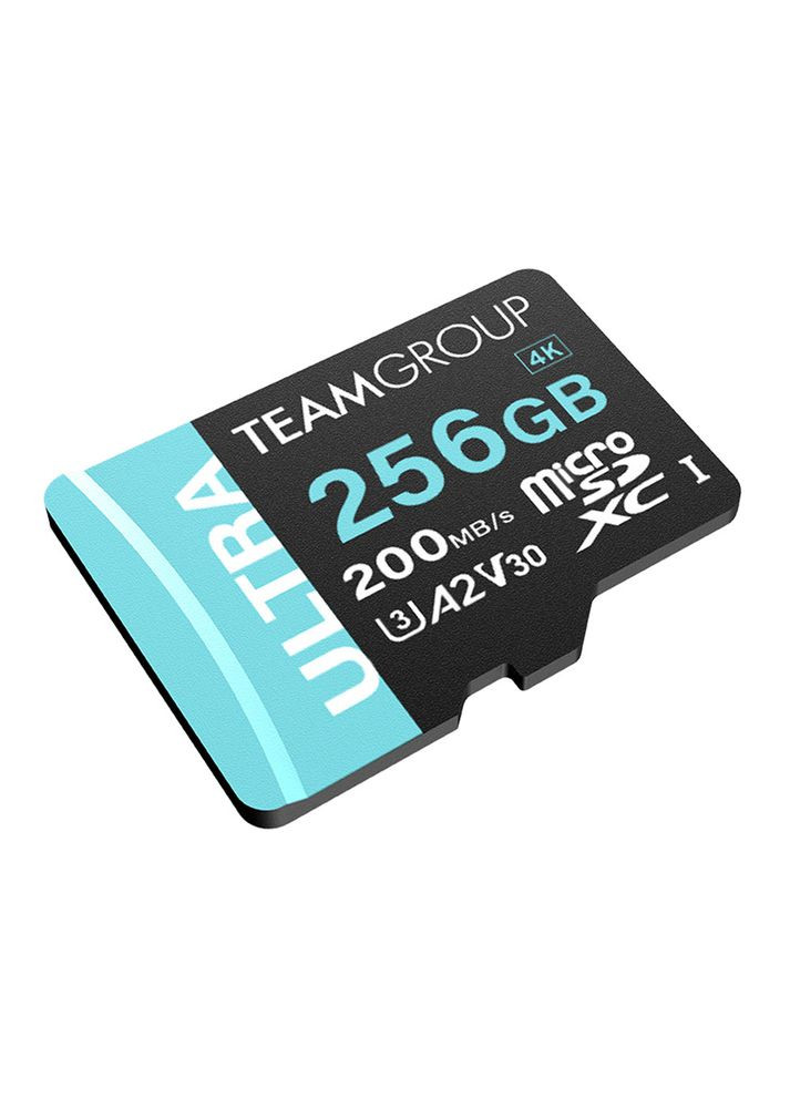 Карта памяти MicroSDXC 256GB UHS-I/U3 Class 10 Ultra R200/W150MB/s + SD-адаптер (TULMSDX256GIA2V3022503) Team (336958045)