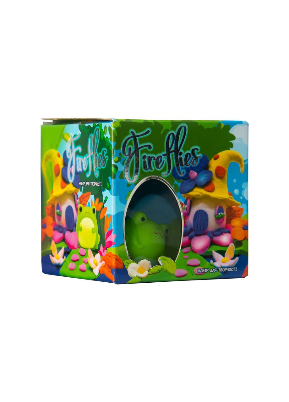 Набор для творчества для детей 3+ лягушонок Fireflies развивающий с массой для лепки и светильником Strateg (362422043)