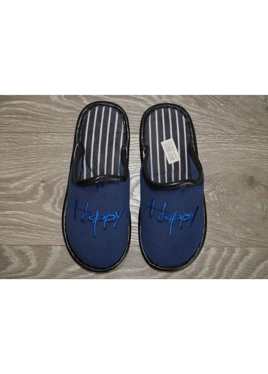 Кімнатні капці підліткові сині Elmob (280911841)