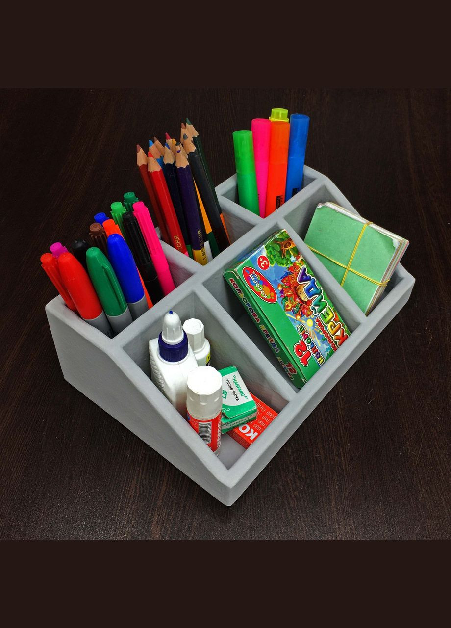 Органайзер настільний з дерева Лоренс маренго (КНЦ-004219) No Brand (328226132)