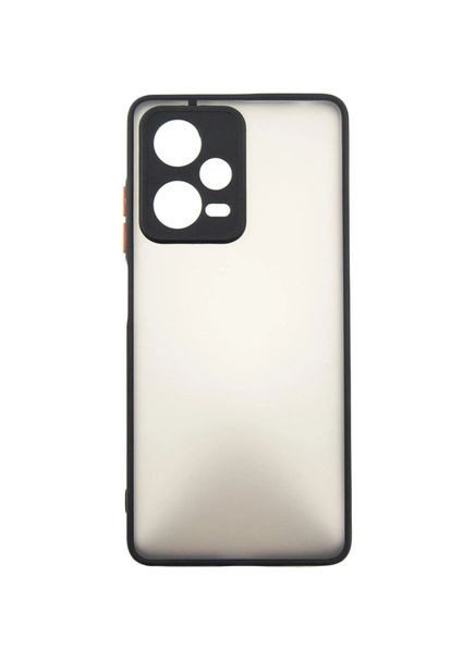 Чохол для Xiaomi Redmi Note 12 Pro 5G Matt Black (DG-TPU-MATT-128) DENGOS (322914936)