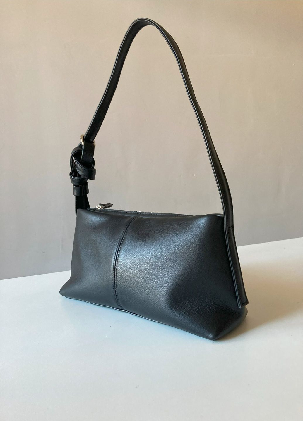 Женская сумка из натуральной кожи В33 черная B33 (305827825)