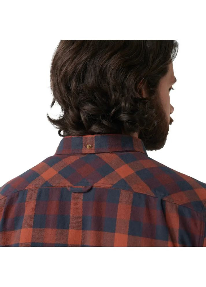 Темно-синя сорочка skog shirt navy Fjallraven