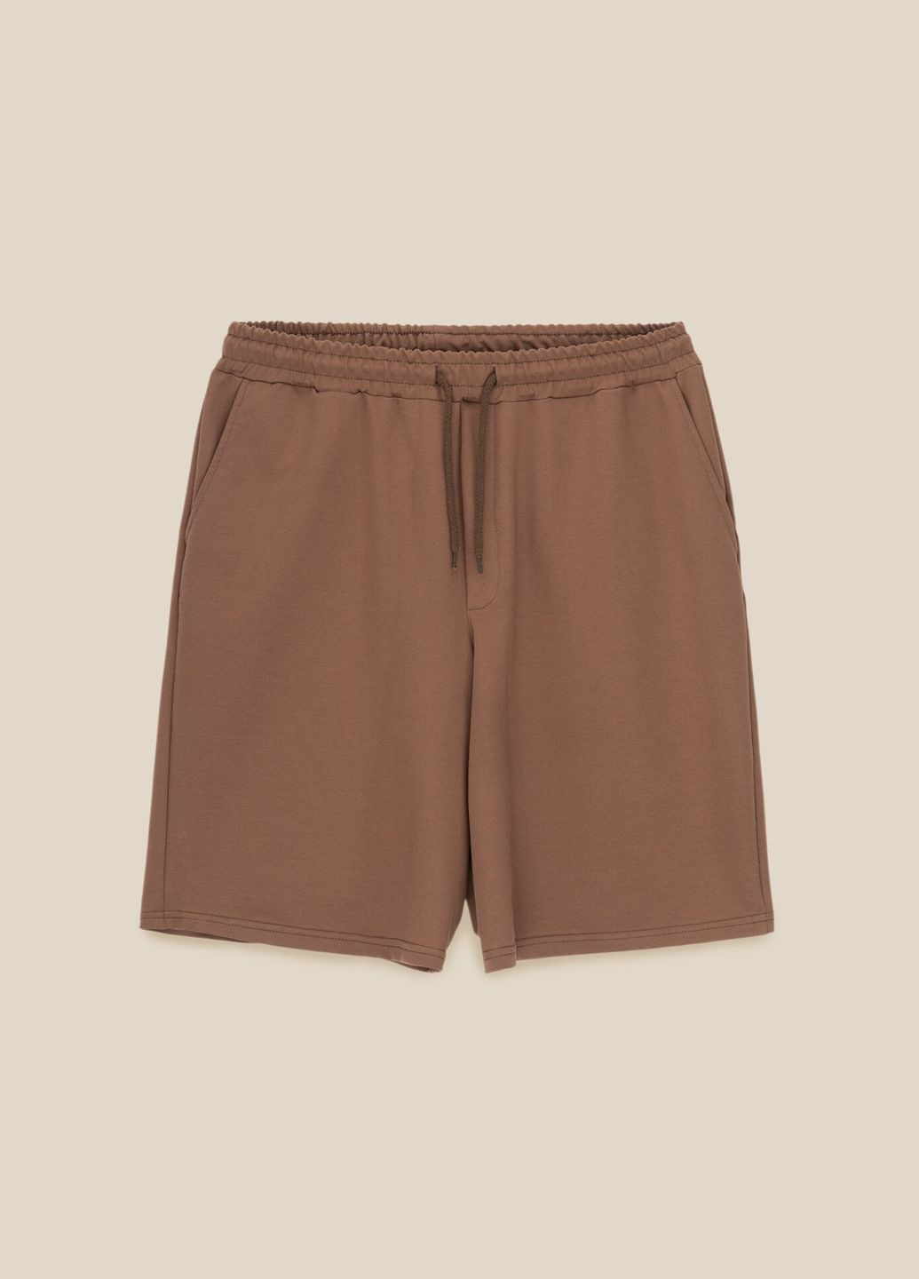 Шорты трикотажные однотонные мужские MBC02378 shop (2000999185458) LAWA Шорти трикотажні (365044848)