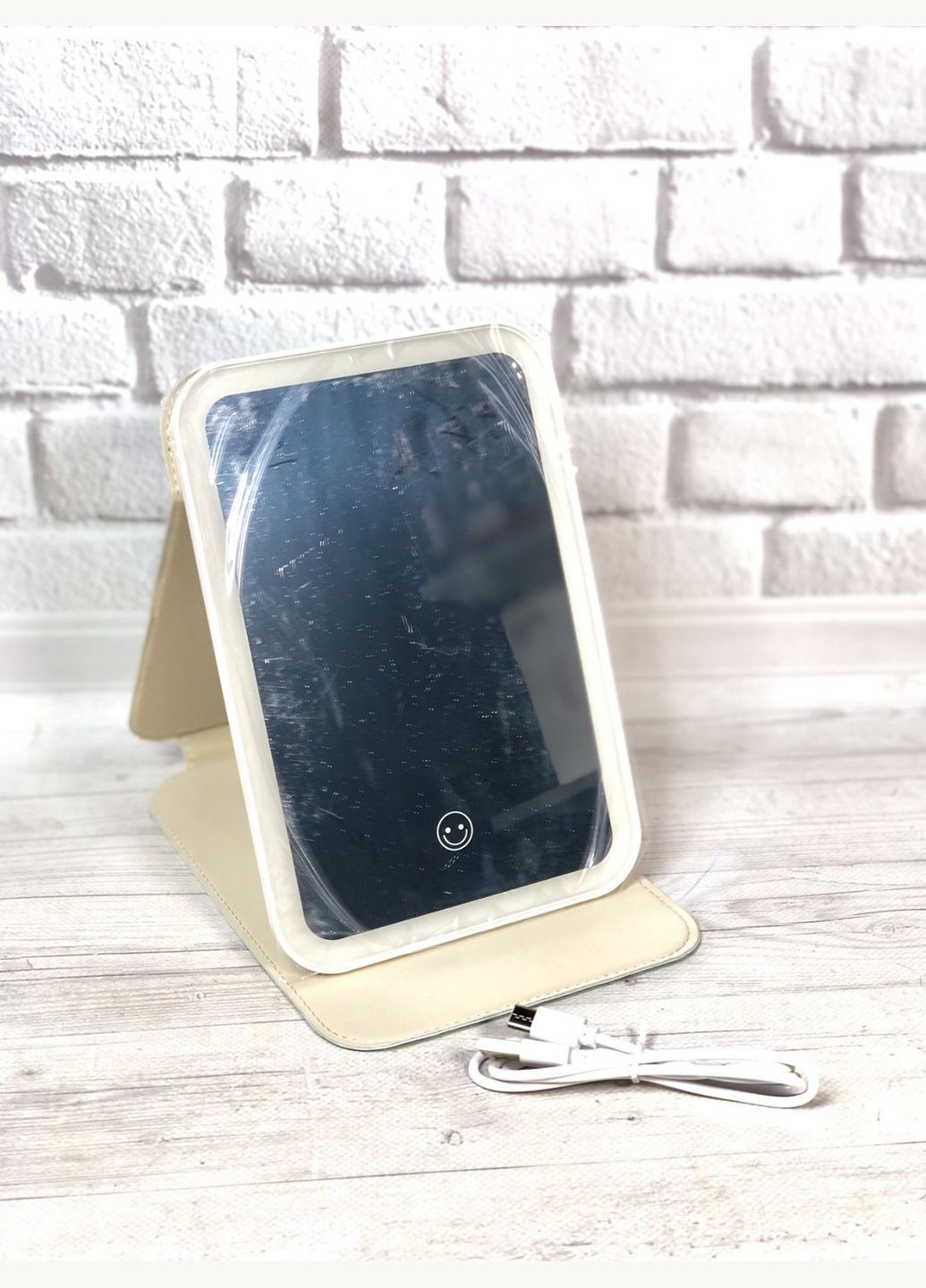 Зеркало-планшет с подсветкой (3 режима) на аккумуляторе, NZ-MIN No Brand (282726974)