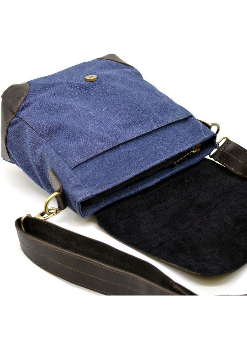 Мужская кожаная сумка через плечо 25х26х8.5 см TARWA (315872523)