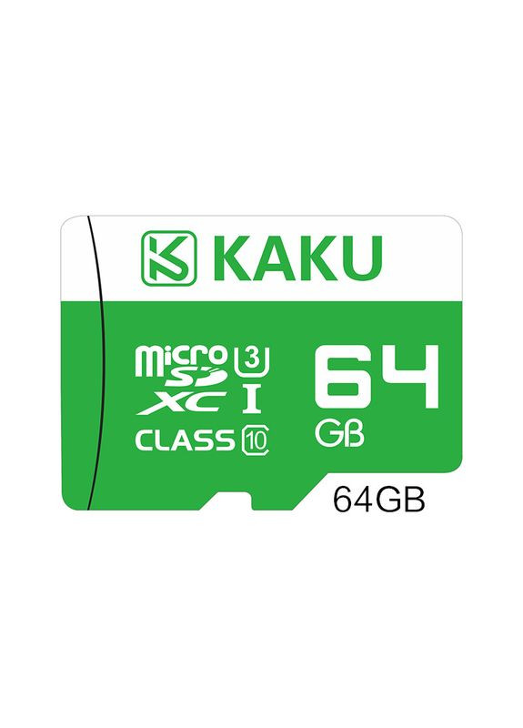 Карта памяти 64Gb microSD siga Ultra UHS1 Class 10 R100Mb/s (KSC-434-64G) Kaku (261256035)