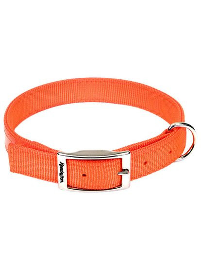 Двошаровий світловідбивний нашийник для собак for Hunting Dogs DoublePly Reflective Collar 2,5х56 см Coastal (279569144)