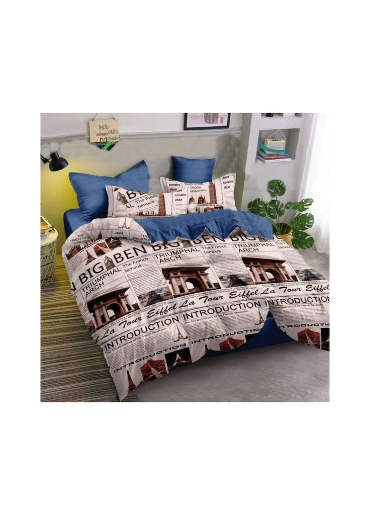 Постільна білизна (m216777) Mirson Бязь 17-0536-1 Big Ben 2х143х210 (366568858)