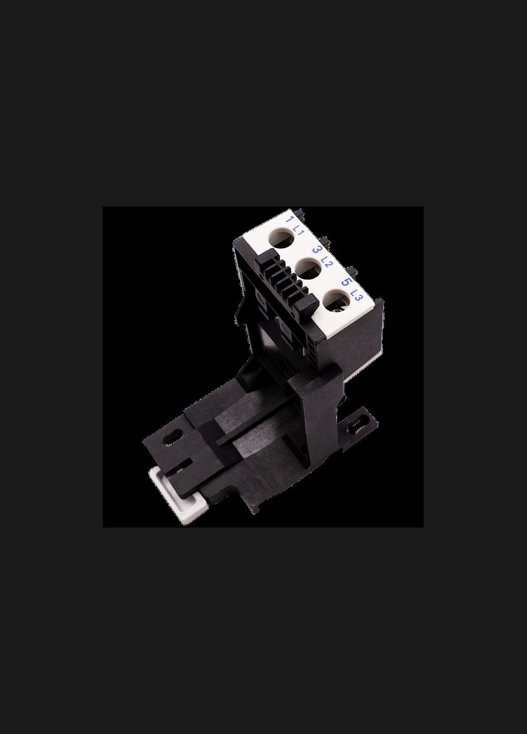 Адаптер на DIN рейку для теплового реле JR28-93 [Б00044059] CNC (344544114)