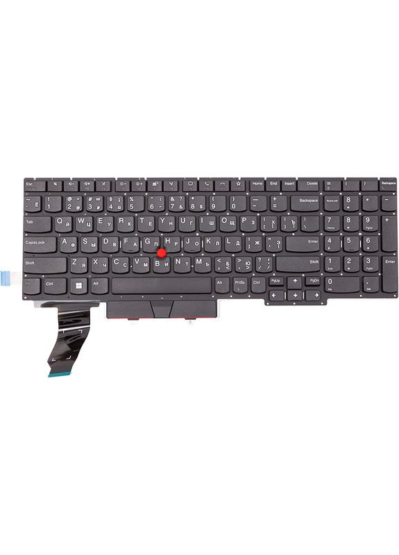 Клавиатура для ноутбука Lenovo Thinkpad E15 Gen 2, with trackpoint PowerPlant (367074379)