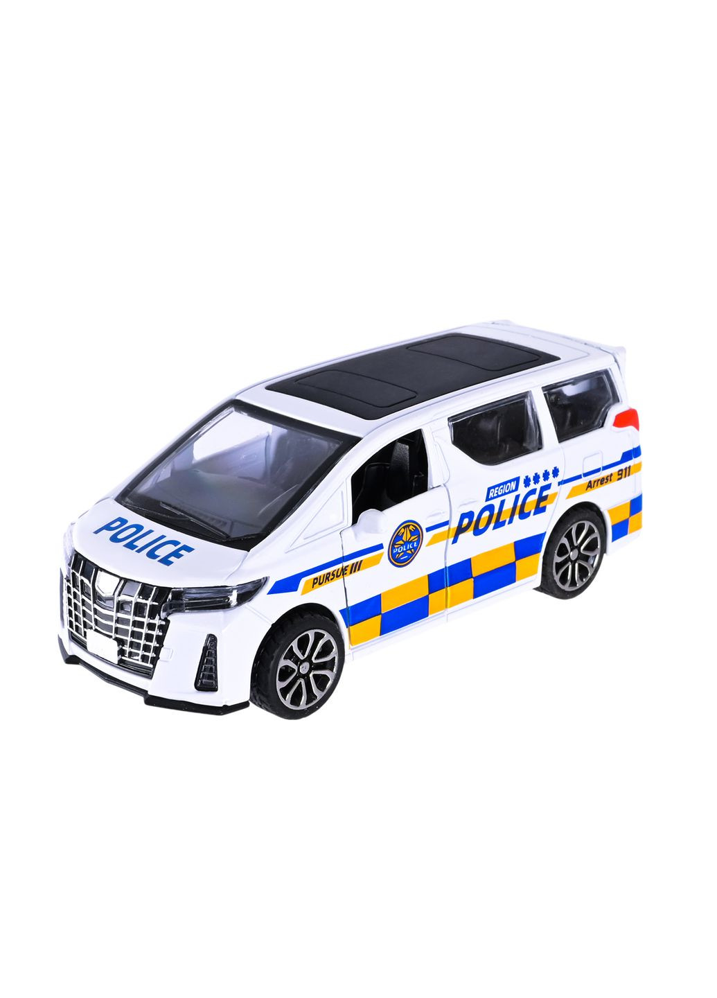 Машина AP74205 мет. 1:32, світло, звук, відкр.двері, в коробці (6980191657242) Білий АВТОПРОМ (326107846)