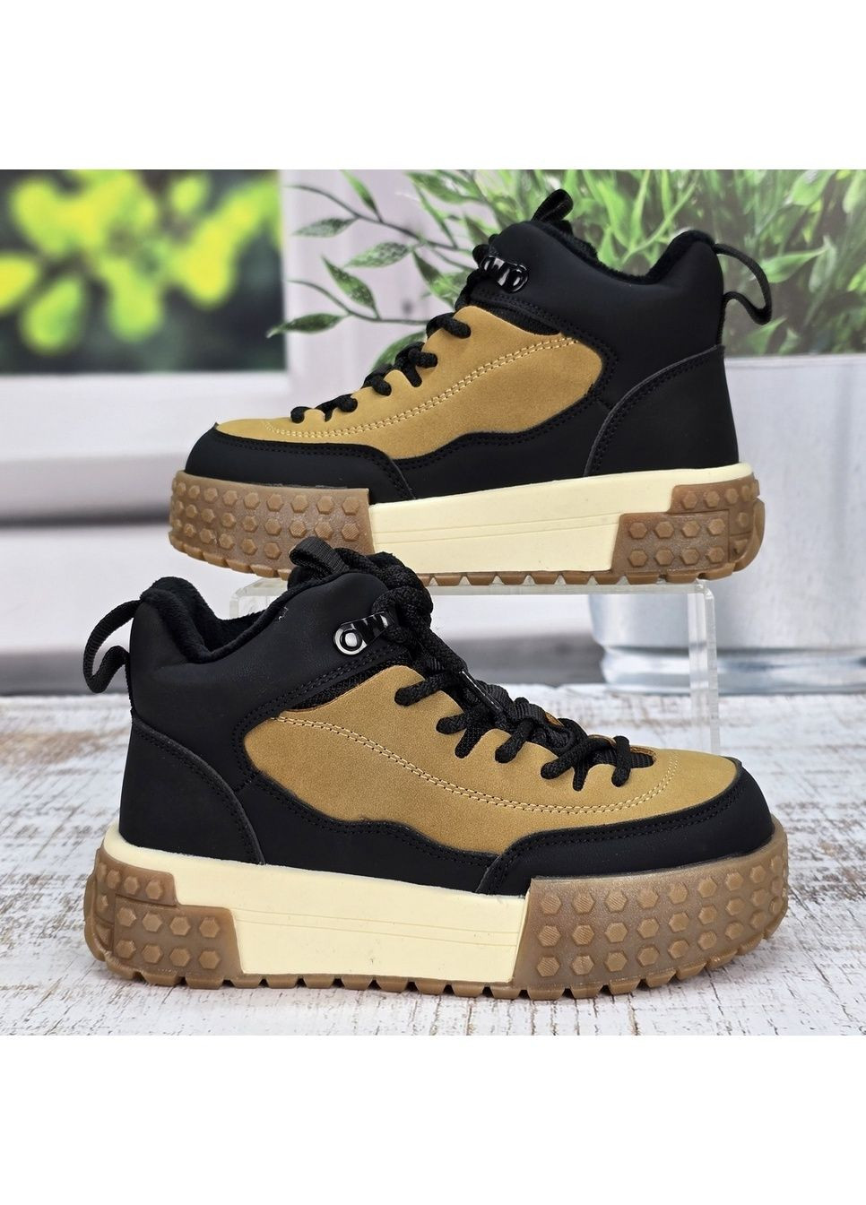 Черевики дитячі для хлопчика коричневі демісезонні Jong Golf (365718490)