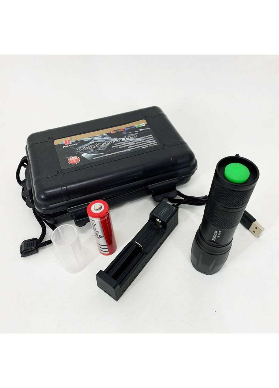 Тактичний Ліхтар BL-1831 T6 Police, надпотужний ліхтарик, ліхтарик із зарядкою від мережі Bailong (364664900)