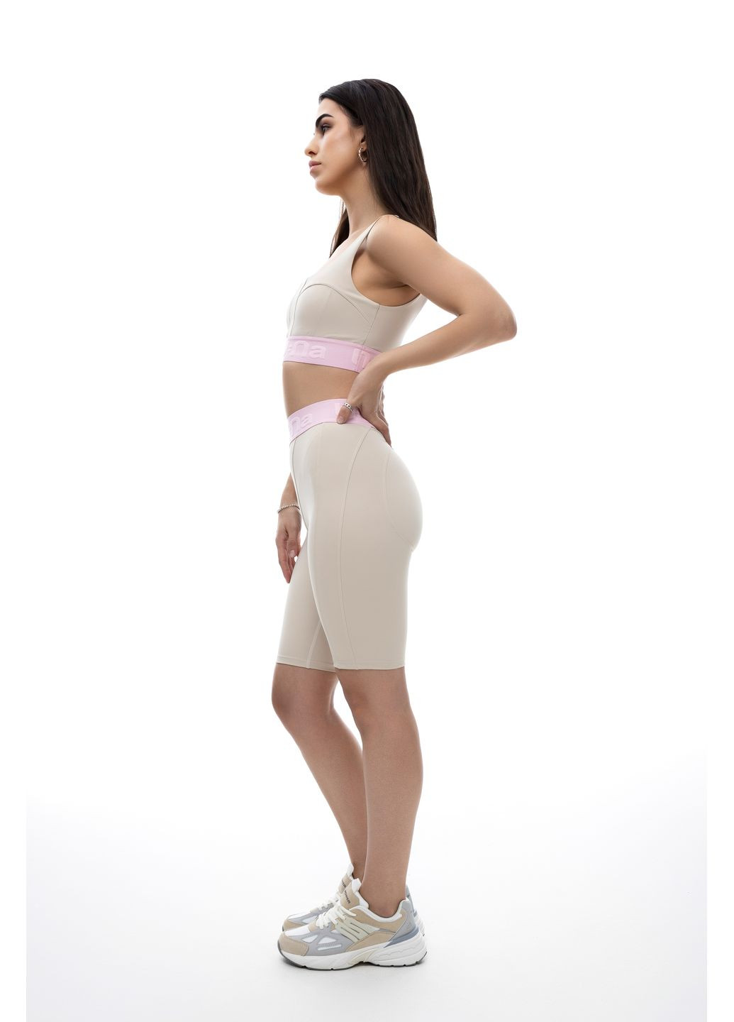 Костюм жіночий спортивний бежевий 345573 U:na (372370868)